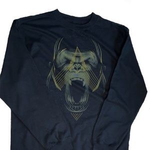Onnit Silverback Gorilla crew sweatshirt. Near pristine condition. Never worn.